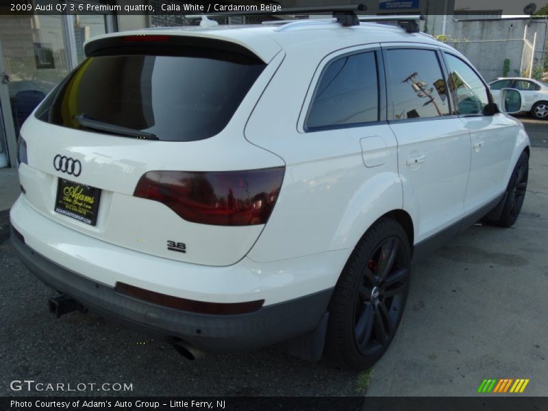 Calla White / Cardamom Beige 2009 Audi Q7 3.6 Premium quattro