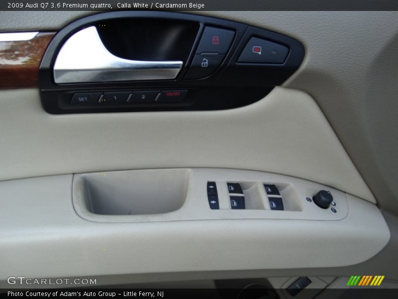 Calla White / Cardamom Beige 2009 Audi Q7 3.6 Premium quattro