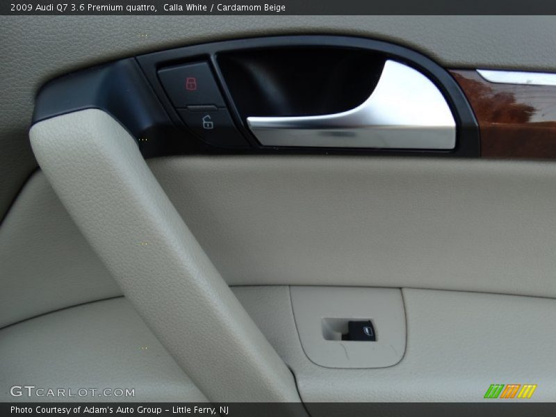Calla White / Cardamom Beige 2009 Audi Q7 3.6 Premium quattro