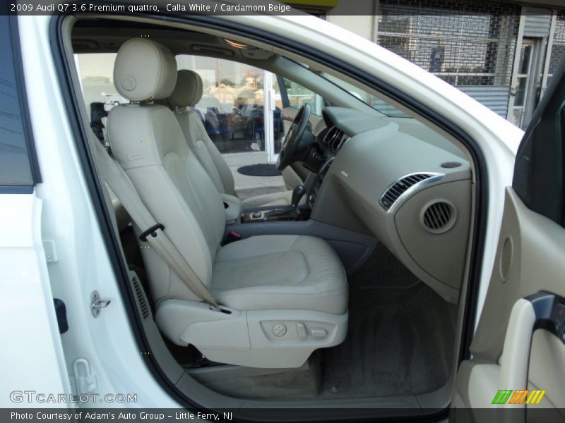 Calla White / Cardamom Beige 2009 Audi Q7 3.6 Premium quattro