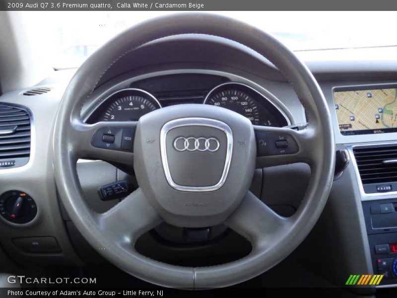 Calla White / Cardamom Beige 2009 Audi Q7 3.6 Premium quattro