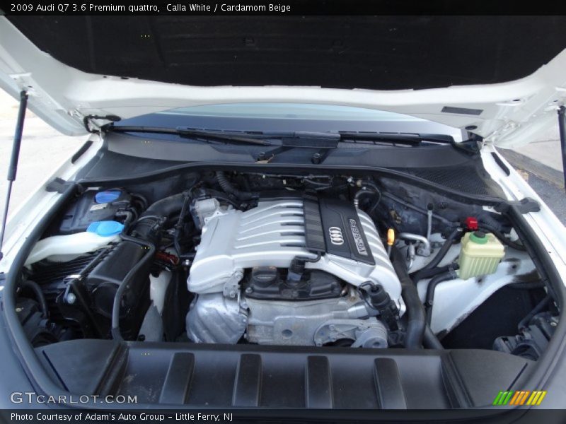 Calla White / Cardamom Beige 2009 Audi Q7 3.6 Premium quattro