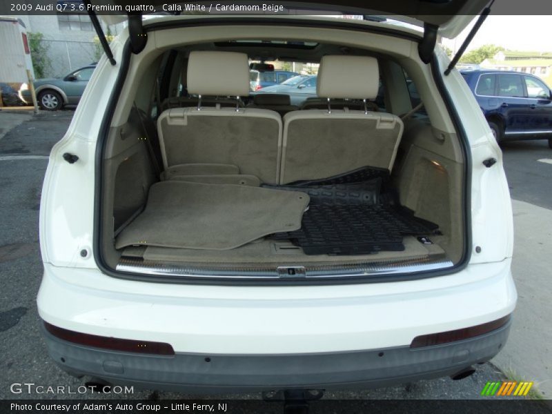 Calla White / Cardamom Beige 2009 Audi Q7 3.6 Premium quattro