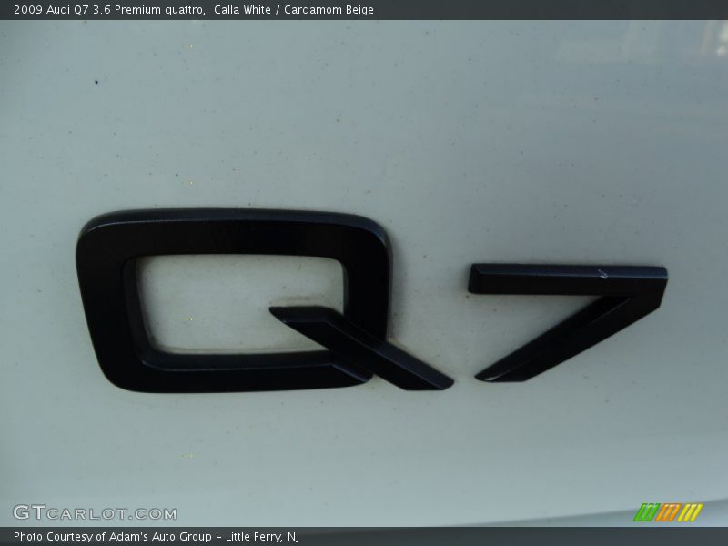 Calla White / Cardamom Beige 2009 Audi Q7 3.6 Premium quattro