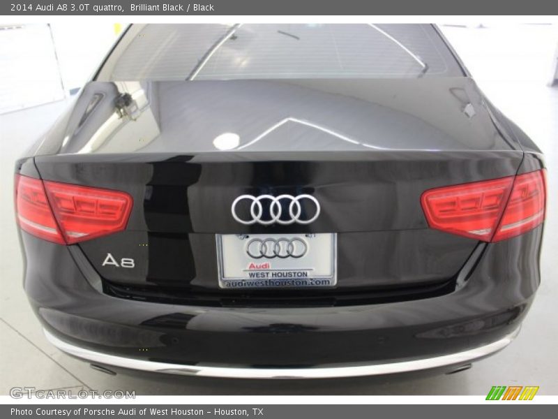 Brilliant Black / Black 2014 Audi A8 3.0T quattro