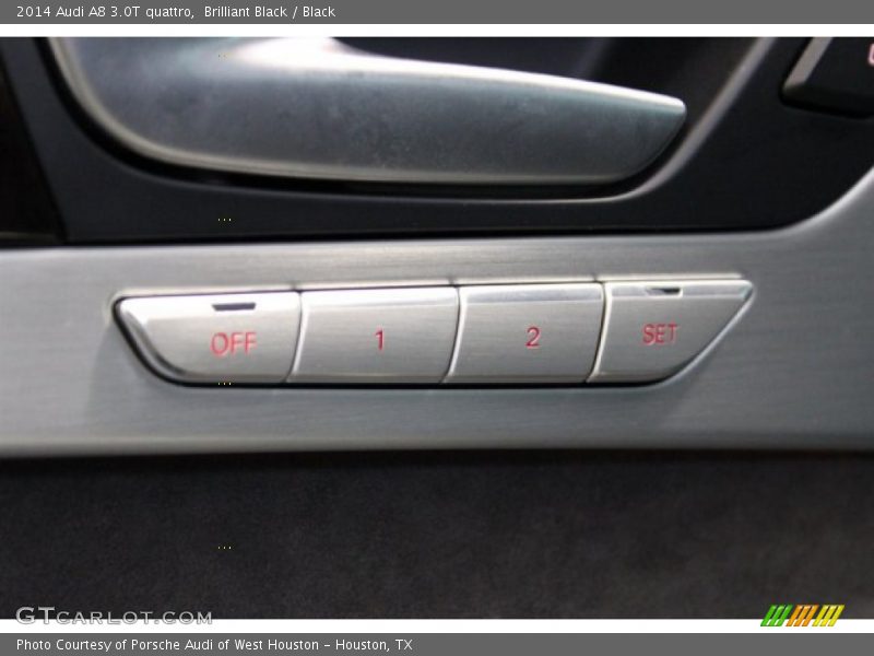 Brilliant Black / Black 2014 Audi A8 3.0T quattro