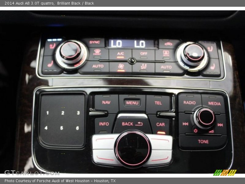 Brilliant Black / Black 2014 Audi A8 3.0T quattro