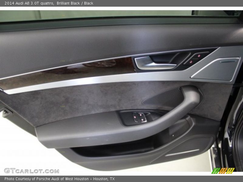 Brilliant Black / Black 2014 Audi A8 3.0T quattro