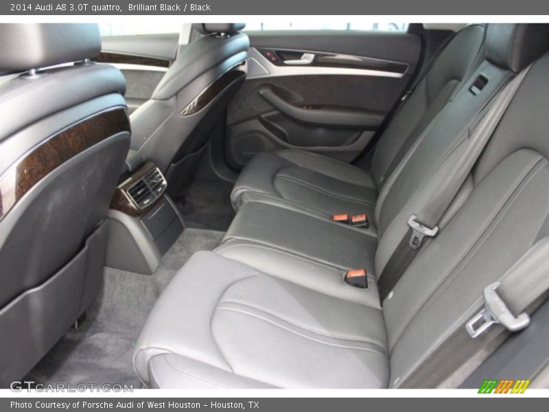 Brilliant Black / Black 2014 Audi A8 3.0T quattro
