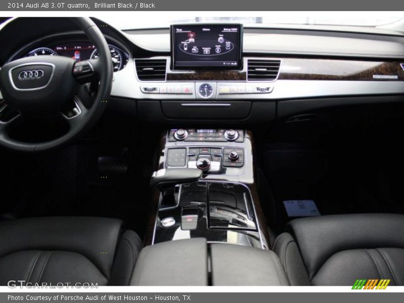 Brilliant Black / Black 2014 Audi A8 3.0T quattro