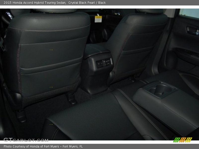 Crystal Black Pearl / Black 2015 Honda Accord Hybrid Touring Sedan