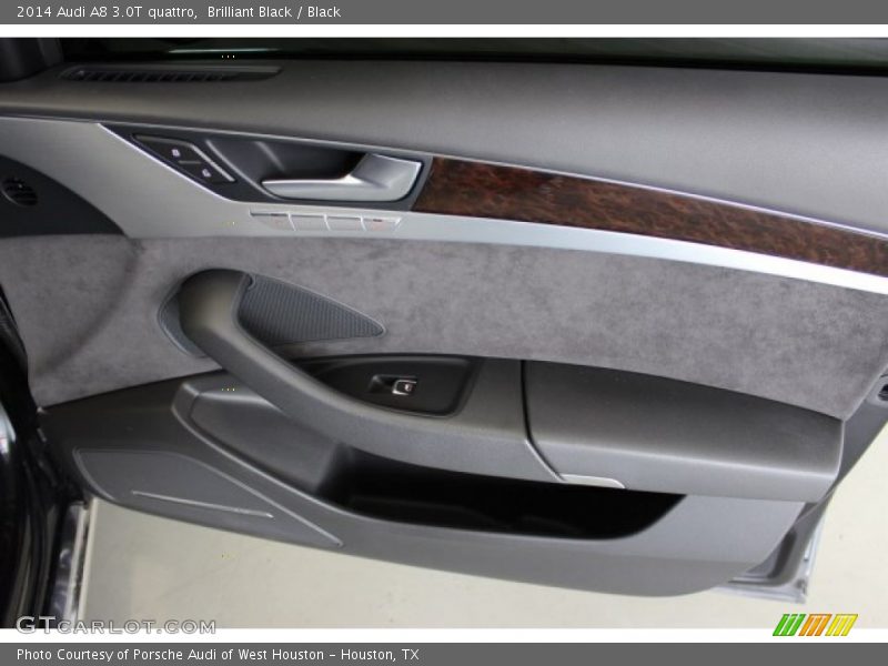 Brilliant Black / Black 2014 Audi A8 3.0T quattro