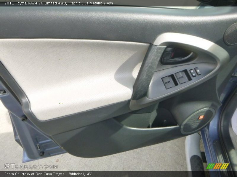 Pacific Blue Metallic / Ash 2011 Toyota RAV4 V6 Limited 4WD