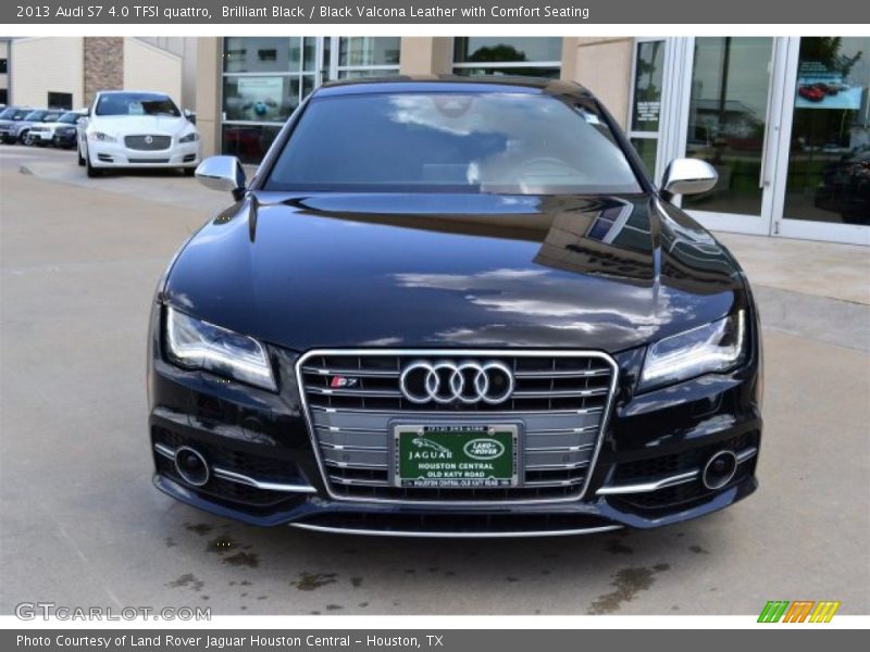 Brilliant Black / Black Valcona Leather with Comfort Seating 2013 Audi S7 4.0 TFSI quattro