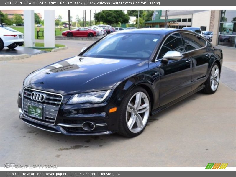Brilliant Black / Black Valcona Leather with Comfort Seating 2013 Audi S7 4.0 TFSI quattro