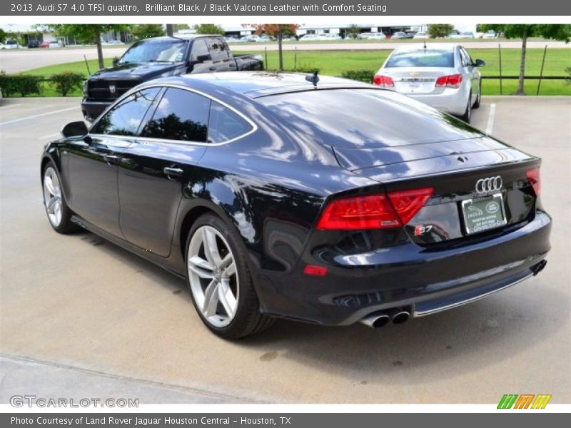 Brilliant Black / Black Valcona Leather with Comfort Seating 2013 Audi S7 4.0 TFSI quattro