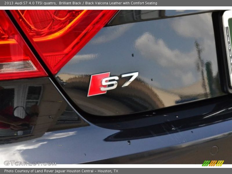 Brilliant Black / Black Valcona Leather with Comfort Seating 2013 Audi S7 4.0 TFSI quattro