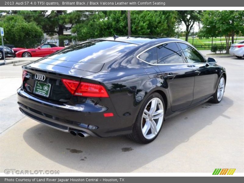 Brilliant Black / Black Valcona Leather with Comfort Seating 2013 Audi S7 4.0 TFSI quattro