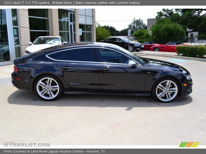 Brilliant Black / Black Valcona Leather with Comfort Seating 2013 Audi S7 4.0 TFSI quattro