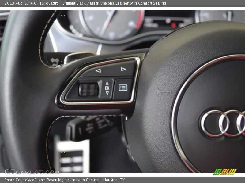 Controls of 2013 S7 4.0 TFSI quattro