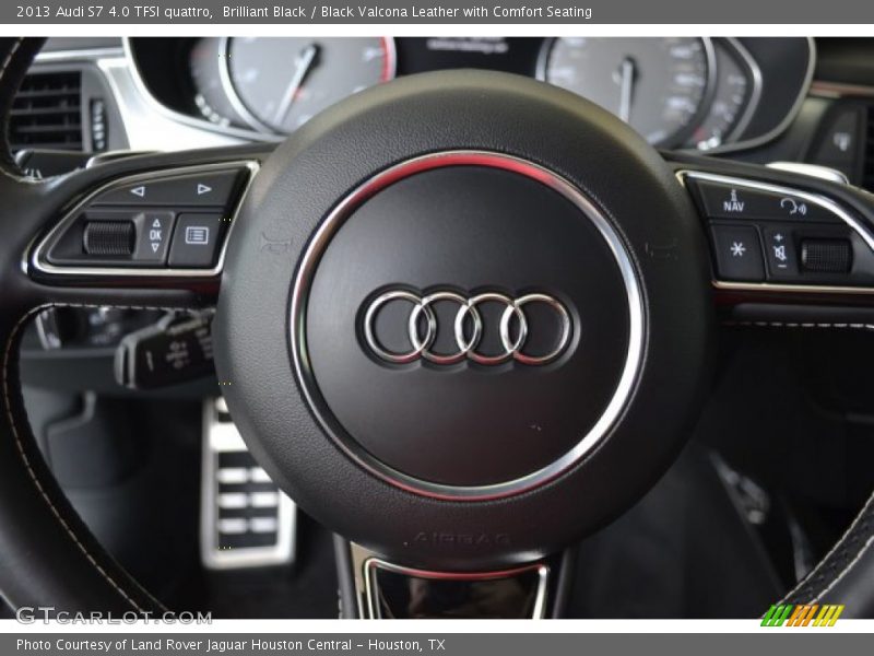 Brilliant Black / Black Valcona Leather with Comfort Seating 2013 Audi S7 4.0 TFSI quattro