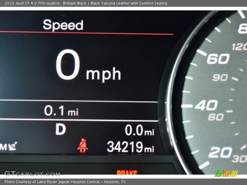 Brilliant Black / Black Valcona Leather with Comfort Seating 2013 Audi S7 4.0 TFSI quattro