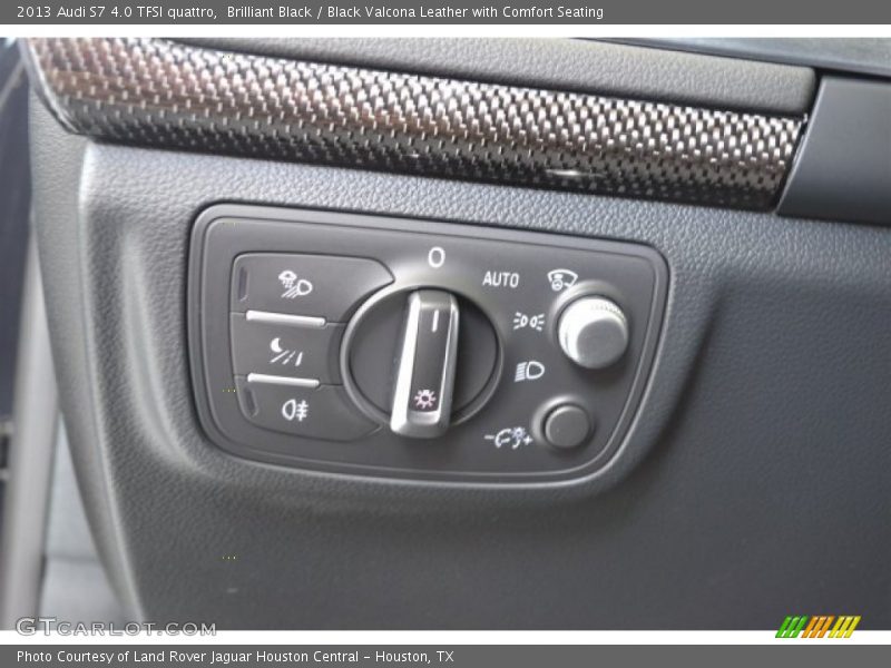 Controls of 2013 S7 4.0 TFSI quattro