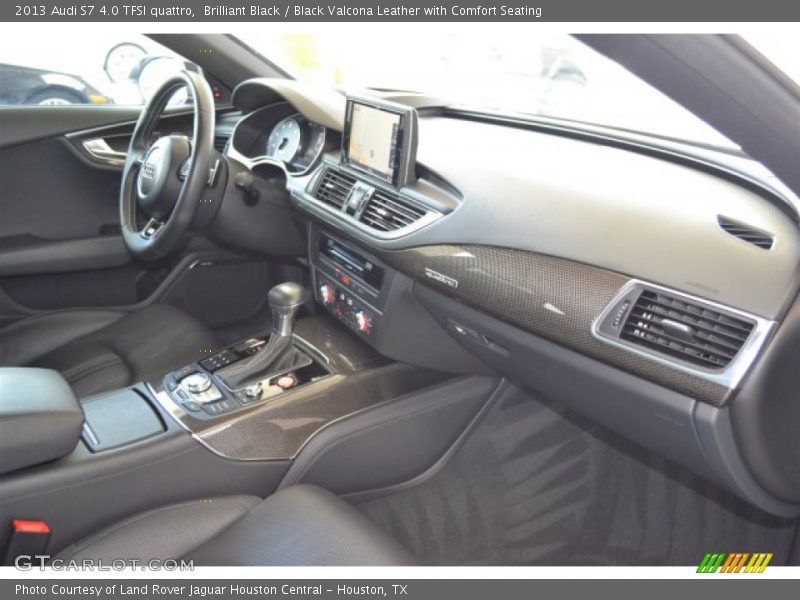 Brilliant Black / Black Valcona Leather with Comfort Seating 2013 Audi S7 4.0 TFSI quattro