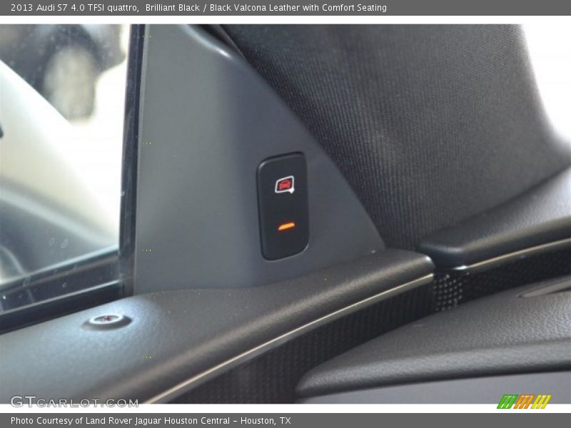 Brilliant Black / Black Valcona Leather with Comfort Seating 2013 Audi S7 4.0 TFSI quattro
