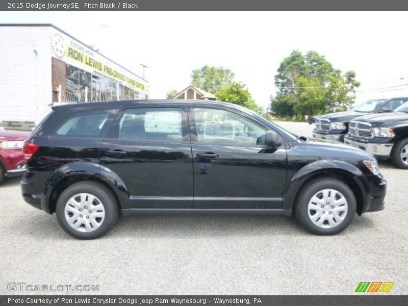 Pitch Black / Black 2015 Dodge Journey SE