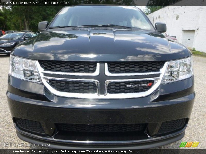 Pitch Black / Black 2015 Dodge Journey SE