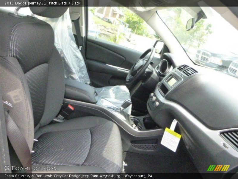 Pitch Black / Black 2015 Dodge Journey SE