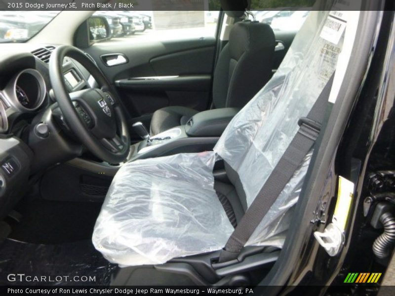 Pitch Black / Black 2015 Dodge Journey SE