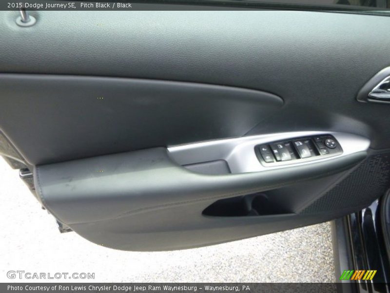 Pitch Black / Black 2015 Dodge Journey SE