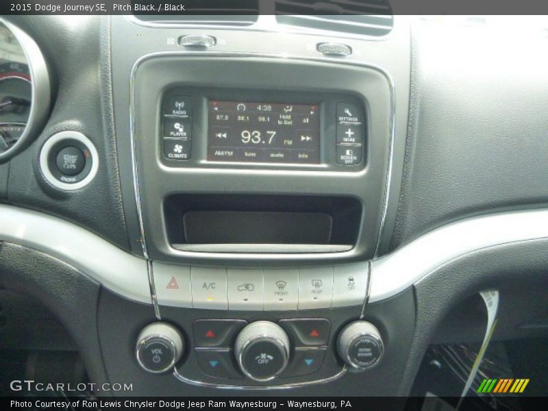 Pitch Black / Black 2015 Dodge Journey SE