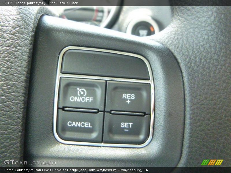 Pitch Black / Black 2015 Dodge Journey SE