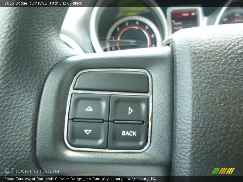 Pitch Black / Black 2015 Dodge Journey SE