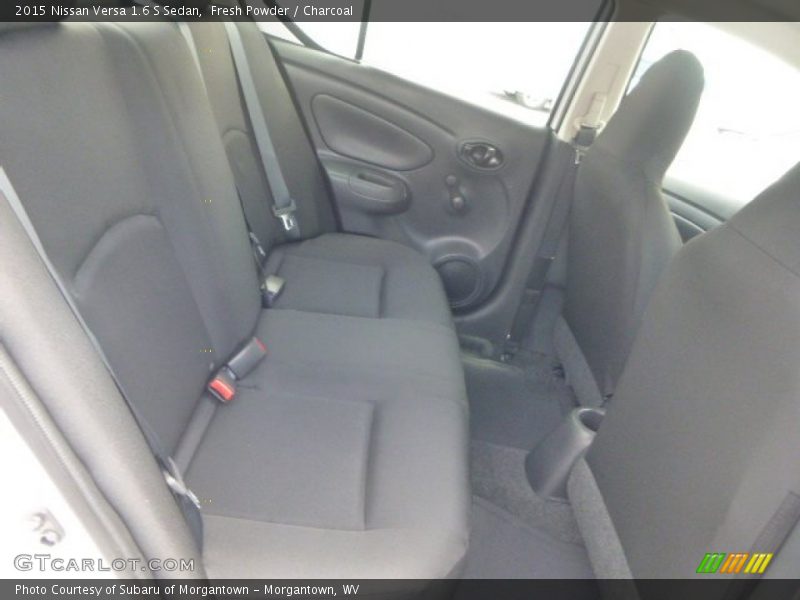Fresh Powder / Charcoal 2015 Nissan Versa 1.6 S Sedan