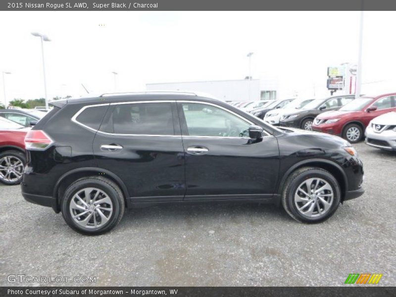 Super Black / Charcoal 2015 Nissan Rogue SL AWD