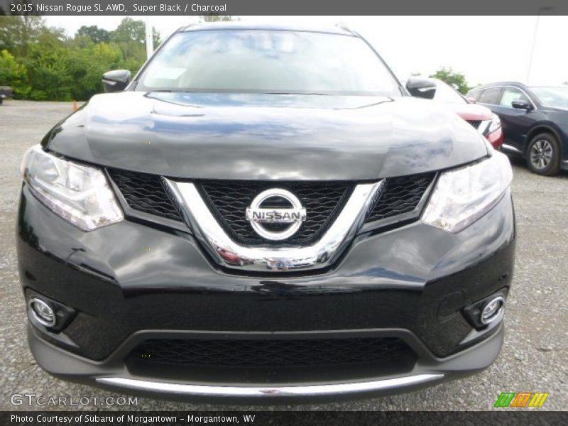 Super Black / Charcoal 2015 Nissan Rogue SL AWD