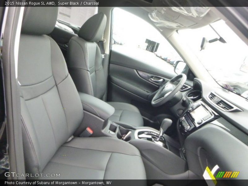 Super Black / Charcoal 2015 Nissan Rogue SL AWD