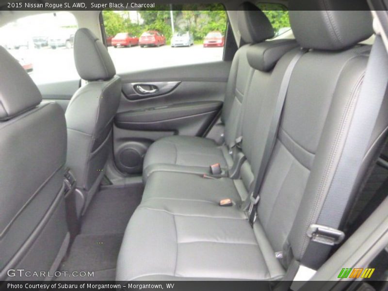Super Black / Charcoal 2015 Nissan Rogue SL AWD