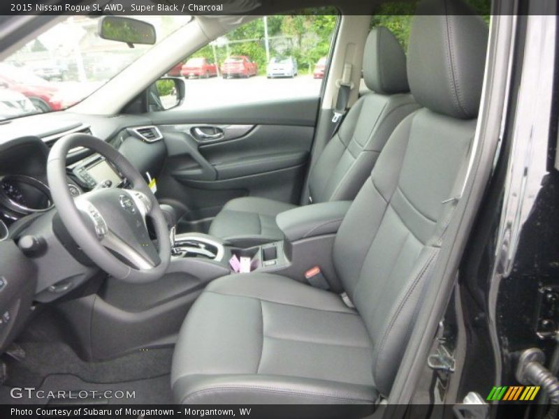 Super Black / Charcoal 2015 Nissan Rogue SL AWD