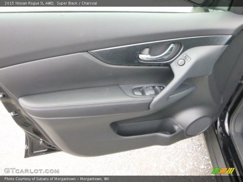 Super Black / Charcoal 2015 Nissan Rogue SL AWD