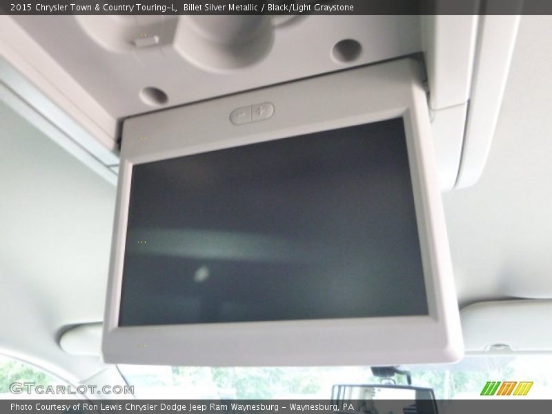 Billet Silver Metallic / Black/Light Graystone 2015 Chrysler Town & Country Touring-L