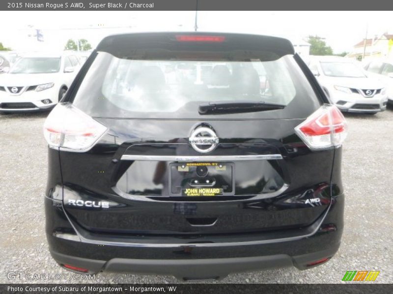 Super Black / Charcoal 2015 Nissan Rogue S AWD