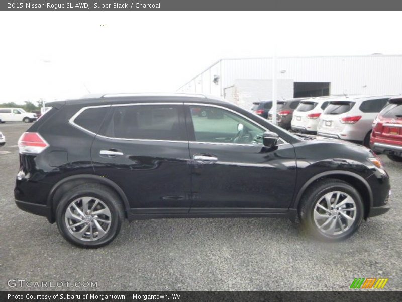 Super Black / Charcoal 2015 Nissan Rogue SL AWD