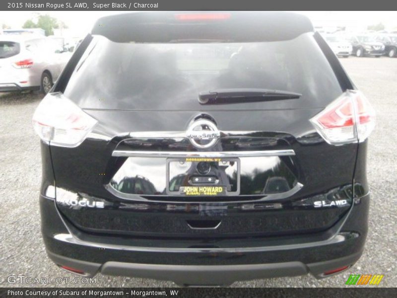 Super Black / Charcoal 2015 Nissan Rogue SL AWD