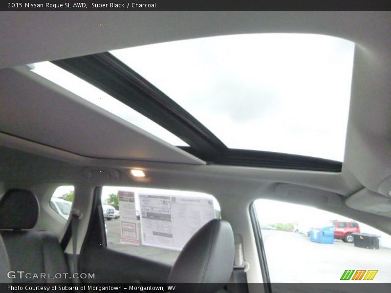 Super Black / Charcoal 2015 Nissan Rogue SL AWD