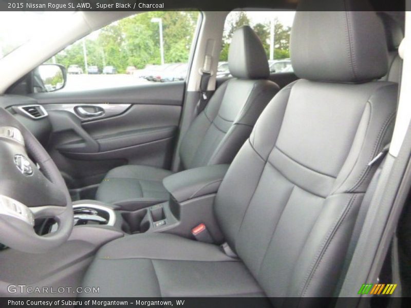 Super Black / Charcoal 2015 Nissan Rogue SL AWD